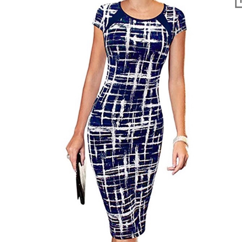 LunaJanay Women’s Wear to Work Heath Dress